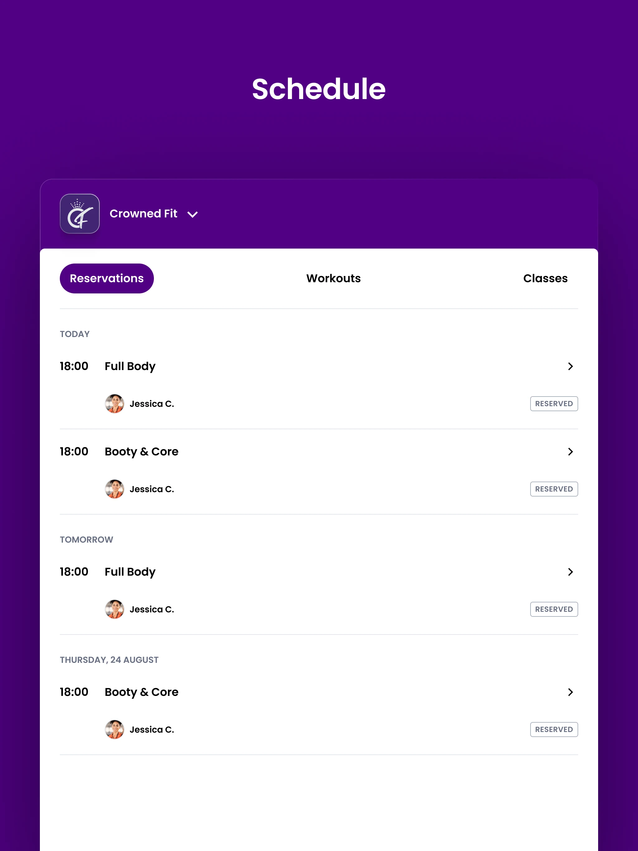 Crowned Fit screenshot